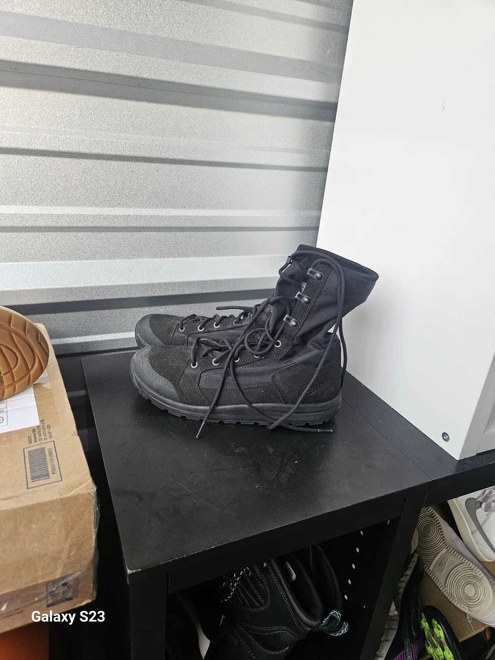 Danner Black Men's Tactical Lace-Up Boots